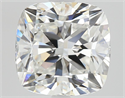 Diamante Natural 1.66 quilates, Del cojín , Color F, claridad VVS2 y certificado GIA