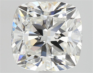 Foto Diamante Natural 1.66 quilates, Del cojín , Color F, claridad VVS2 y certificado GIA de