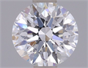 Del inventario de diamantes de laboratorio, 1.02 quilates, Redondo , Color E, claridad VVS1 y certificado IGI