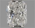 Natural Diamond 0.31 Carats, Radiant with  Cut, G Color, I1 Clarity and Certified by IGI