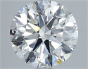 Diamante Natural 2.01 quilates, Redondo , Color H, claridad SI1 y certificado GIA