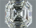 Natural Diamond 1.04 Carats, Asscher with  Cut, I Color, VS1 Clarity and Certified by IGI