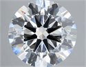 Lab Grown Diamond 10.01 Carats, Round with Excellent Cut, F Color, VVS2 Clarity and Certified by IGI