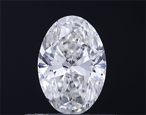 Picture of Natural Diamond 0.51 Carats, Oval with  Cut, G Color, SI2 Clarity and Certified by GIA