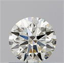 Natural Diamond 0.71 Carats, Round with Excellent Cut, K Color, VS1 Clarity and Certified by GIA
