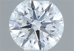 Foto Diamante Natural 0.41 quilates, Redondo , Color H, claridad VVS2 y certificado GIA de