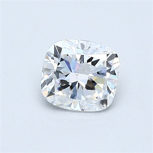 Picture of Natural Diamond 0.50 Carats, Cushion with  Cut, D Color, SI1 Clarity and Certified by GIA