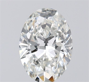 Foto Diamante Natural 0.70 quilates, Ovalado , Color G, claridad VVS1 y certificado IGI de