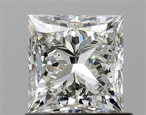 Picture of Natural Diamond 1.01 Carats, Princess with  Cut, I Color, VS2 Clarity and Certified by GIA