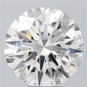 Picture of Lab Grown Diamond 5.13 Carats, Round with Ideal Cut, H Color, VS1 Clarity and Certified by IGI
