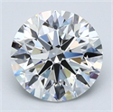 Diamante Natural 2.50 quilates, Redondo , Color F, claridad VS1 y certificado GIA