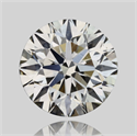 Natural Diamond 0.47 Carats, Round with Very Good Cut, I Color, SI1 Clarity and Certified by GIA