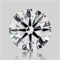 Natural Diamond 0.80 Carats, Round with Excellent Cut, F Color, VS2 Clarity and Certified by GIA