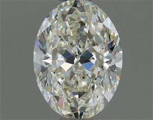 Foto Diamante Natural 0.70 quilates, Ovalado , Color J, claridad VVS2 y certificado IGI de