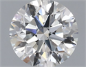 Diamante Natural 0.52 quilates, Redondo , Color H, claridad VVS2 y certificado GIA