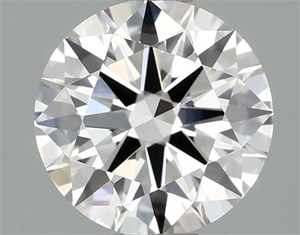 Picture of Lab Grown Diamond 1.10 Carats, Round with Ideal Cut, D Color, VVS2 Clarity and Certified by IGI