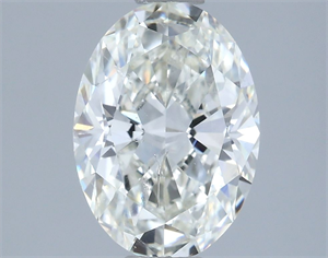 Picture of Natural Diamond 1.50 Carats, Oval with  Cut, I Color, SI2 Clarity and Certified by IGI