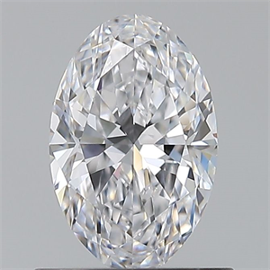 Picture of Natural Diamond 0.70 Carats, Oval with  Cut, D Color, VS1 Clarity and Certified by GIA
