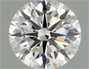 Diamante Natural 0.42 quilates, Redondo , Color F, claridad VS2 y certificado GIA