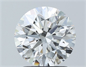 Diamante Natural 1.70 quilates, Redondo , Color F, claridad VS1 y certificado GIA