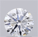 Lab Grown Diamond 1.06 Carats, Round with Ideal Cut, D Color, VVS1 Clarity and Certified by IGI