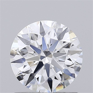 Picture of Lab Grown Diamond 1.06 Carats, Round with Ideal Cut, D Color, VVS1 Clarity and Certified by IGI