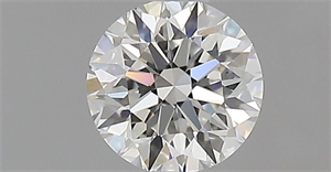 Picture of Natural Diamond 0.50 Carats, Round with Excellent Cut, G Color, VVS2 Clarity and Certified by IGI