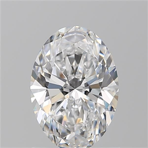Picture of Natural Diamond 1.20 Carats, Oval with  Cut, D Color, VVS1 Clarity and Certified by GIA
