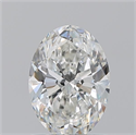 Natural Diamond 1.21 Carats, Oval with  Cut, G Color, VVS2 Clarity and Certified by GIA