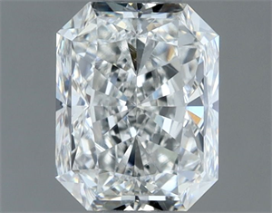 Picture of Natural Diamond 1.00 Carats, Radiant with  Cut, F Color, VS1 Clarity and Certified by GIA