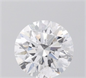 Lab Grown Diamond 1.52 Carats, Round with Ideal Cut, D Color, VVS2 Clarity and Certified by IGI