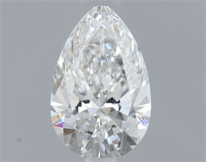 Picture of Natural Diamond 0.50 Carats, Pear with  Cut, F Color, VS1 Clarity and Certified by GIA