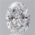 Diamante Natural 2.01 quilates, Ovalado , Color D, claridad VS2 y certificado GIA