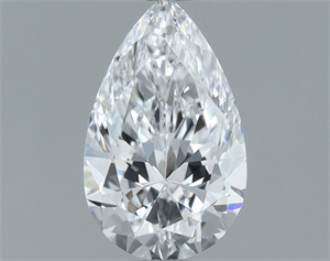 Picture of Natural Diamond 0.84 Carats, Pear with  Cut, D Color, VS1 Clarity and Certified by GIA