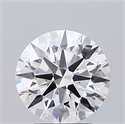Lab Grown Diamond 2.35 Carats, Round with Ideal Cut, D Color, IF Clarity and Certified by IGI