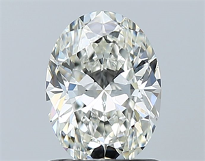 Picture of Natural Diamond 1.01 Carats, Oval with  Cut, H Color, VS2 Clarity and Certified by GIA