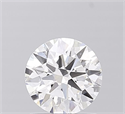 Lab Grown Diamond 1.06 Carats, Round with Ideal Cut, D Color, VVS1 Clarity and Certified by IGI