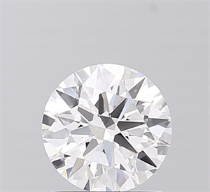 Picture of Lab Grown Diamond 1.06 Carats, Round with Ideal Cut, D Color, VVS1 Clarity and Certified by IGI