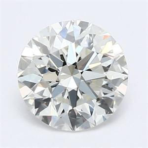 Picture of Natural Diamond 0.72 Carats, Round with Very Good Cut, K Color, VS1 Clarity and Certified by GIA