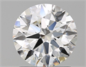 Diamante Natural 1.51 quilates, Redondo , Color H, claridad VS1 y certificado GIA