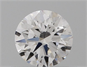 Natural Diamond 0.44 Carats, Round with Excellent Cut, D Color, VVS2 Clarity and Certified by GIA