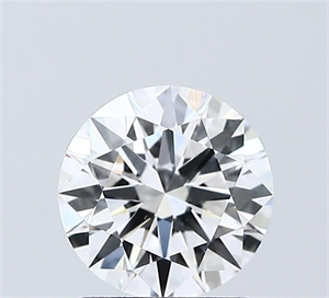 Picture of Lab Grown Diamond 1.50 Carats, Round with Ideal Cut, D Color, VVS2 Clarity and Certified by IGI