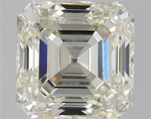 Foto Diamante Natural 1.02 quilates, Asscher , Color L, claridad VVS1 y certificado GIA de