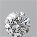 Diamante Natural 0.50 quilates, Redondo , Color H, claridad VVS2 y certificado GIA