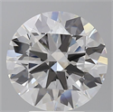 Lab Grown Diamond 4.58 Carats, Round with Ideal Cut, E Color, VVS2 Clarity and Certified by IGI
