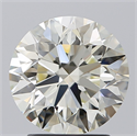 Diamante Natural 2.50 quilates, Redondo , Color K, claridad IF y certificado IGI