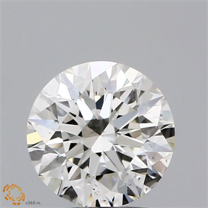 Picture of Natural Diamond 0.85 Carats, Round with Excellent Cut, K Color, SI1 Clarity and Certified by GIA