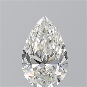 Picture of Natural Diamond 0.70 Carats, Pear with  Cut, H Color, SI1 Clarity and Certified by GIA