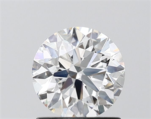 Picture of Lab Grown Diamond 1.04 Carats, Round with Ideal Cut, D Color, VVS1 Clarity and Certified by IGI