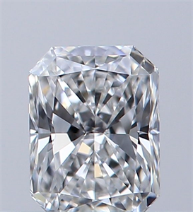 Picture of Natural Diamond 0.32 Carats, Radiant with  Cut, E Color, VVS1 Clarity and Certified by GIA